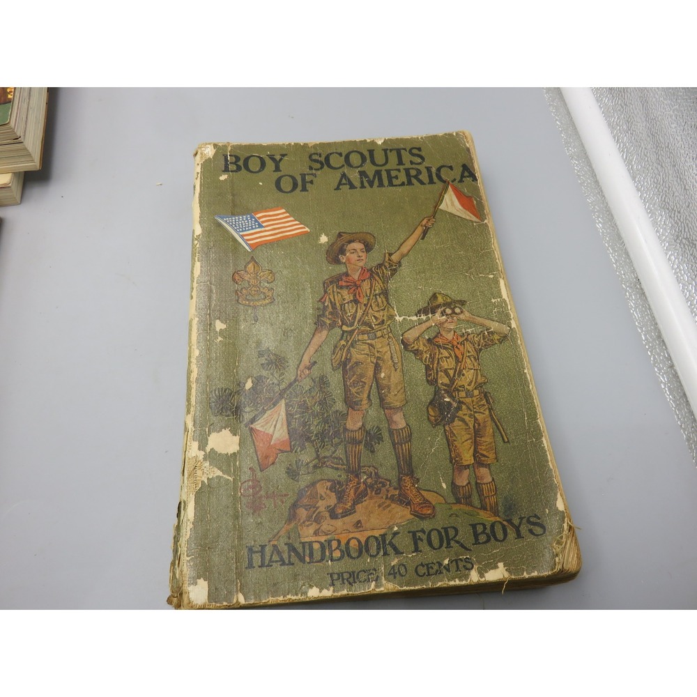 1916 Boy Scouts of America Handbook for Boys 26th Ed 1920s BSA Manual